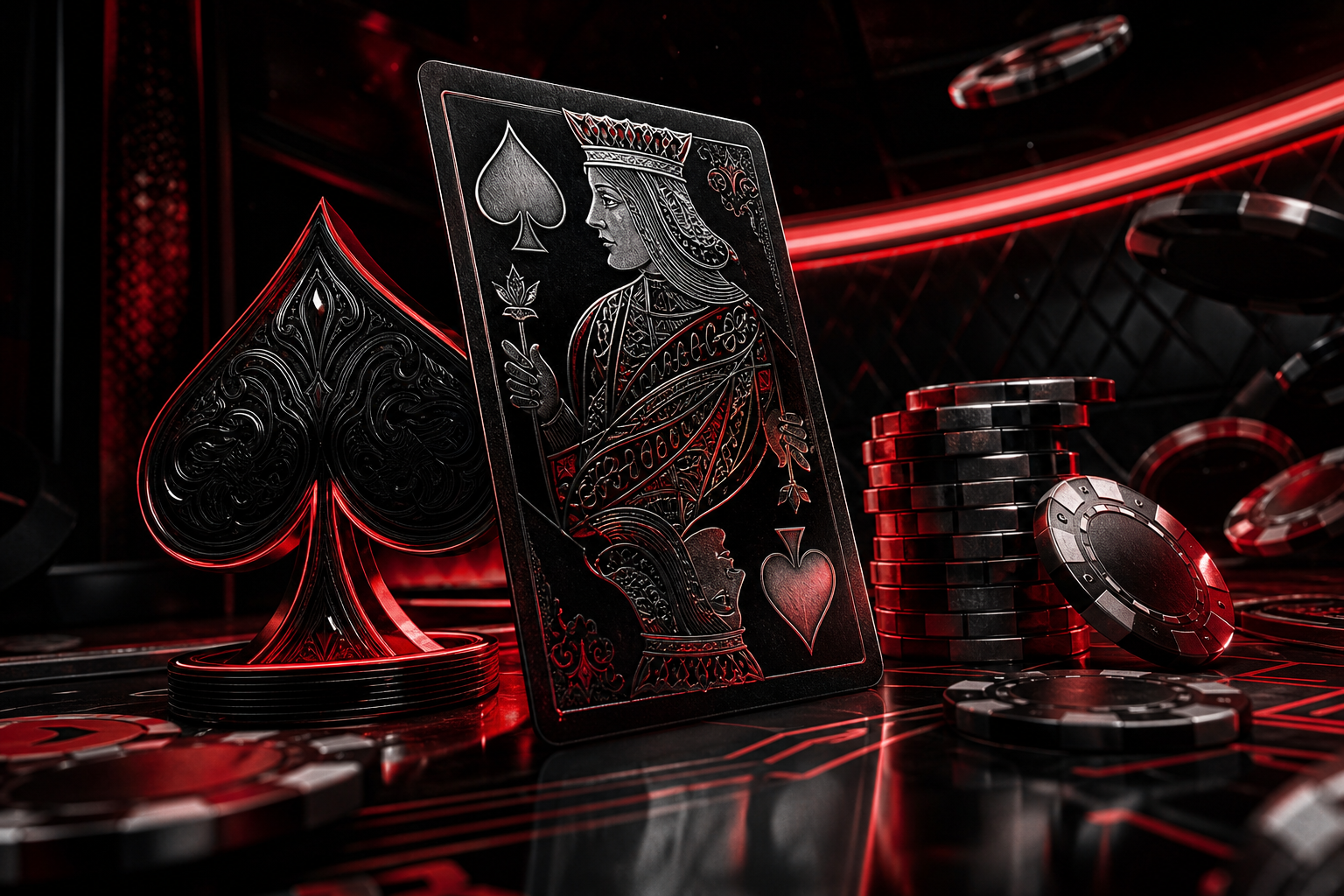 Online casino atmosphere from Spades Queen Casino for players in Australia